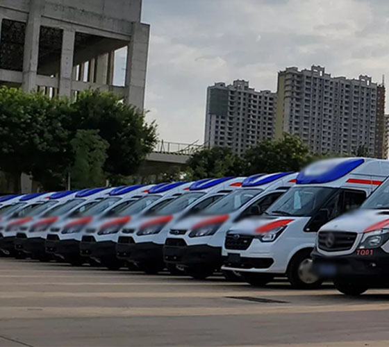 无极县服务车队展示