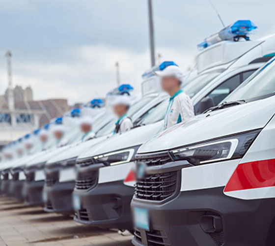 无极县服务车队展示